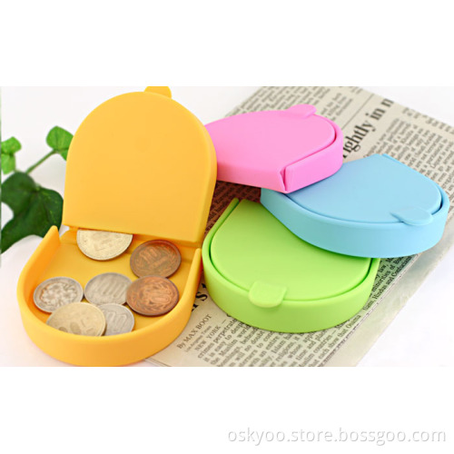 Personalized Custom Silicone Coin Purse (SW108)